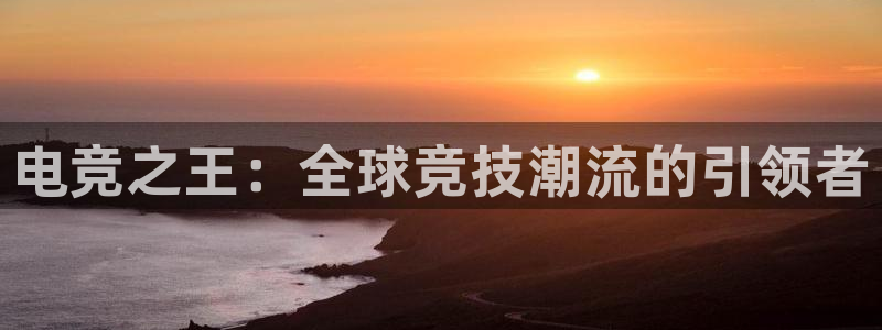 威客电竞vkgame官网：电竞之王：全球竞技潮流的引领者