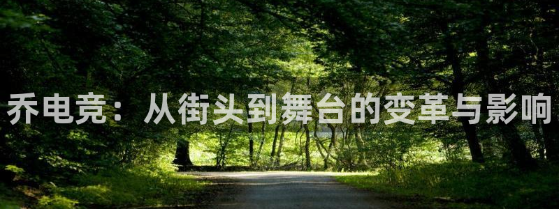 威客电竞网页版入口：乔电竞：从街头到舞台的变革与影响